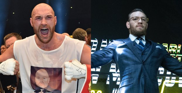 Tyson Fury a Conor McGregor
