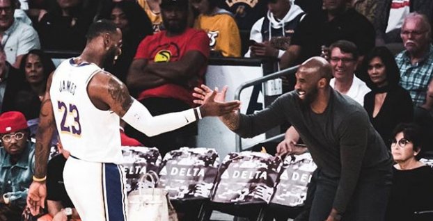LeBron James a Kobe Bryant