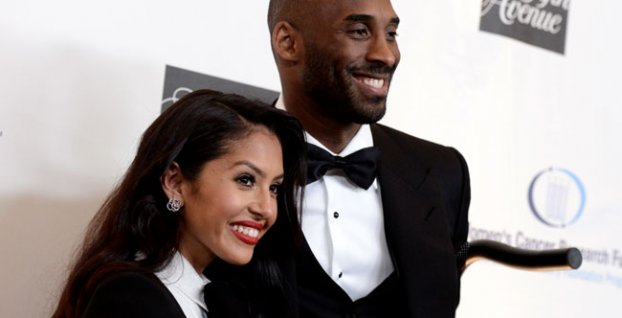 Kobe Bryant a jeho manželka Vanessa Bryantová