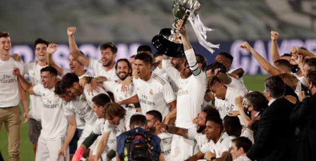 Futbalisti Real Madrid - titul 2019/2020