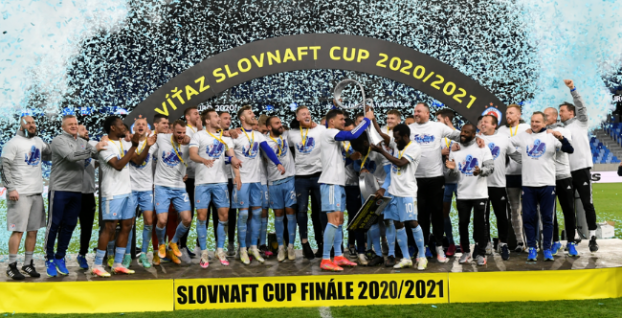 ŠK Slovan Bratislava - víťaz Slovnaft Cupu 2020/21