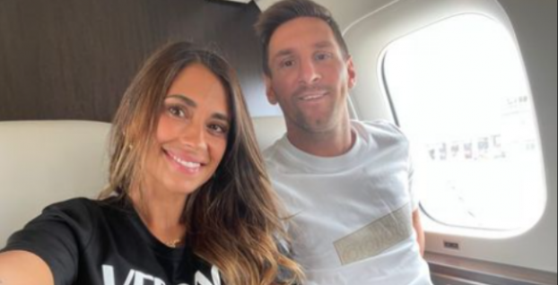 Antonella Racuzzo a Lionel Messi