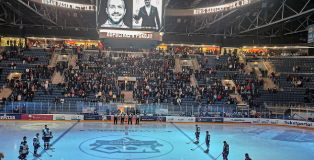 Minúta ticha pred  zápasom HC Slovan - HKM Zvolen