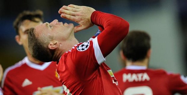 Rooney pre svalové zranenie vynechá duel s PSV Eindhoven