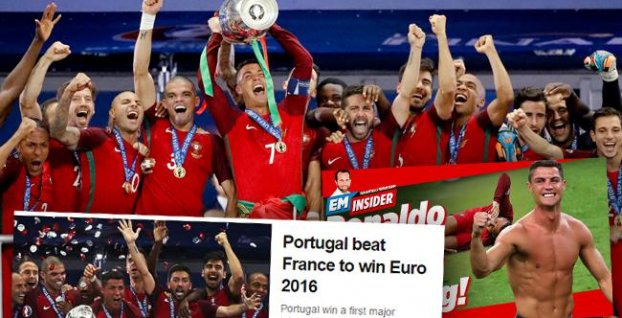 Ohlasy svetových médii na finálový zápas Portugalska s Francúzskom