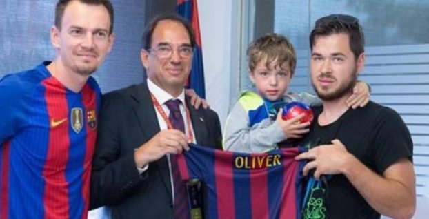 Slovenský fanklub FC Barcelona splnil sen chlapcovi s mozgovou obrnou (ROZHOVOR)