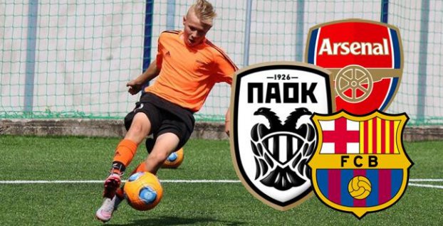 14-ročný talent Veselovský bol v Arsenale a PAOK. Sníva však o Barcelone (rozhovor) 