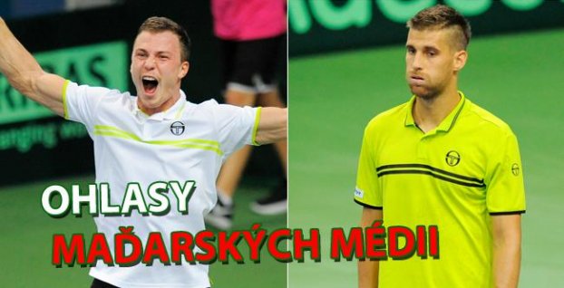 Ohlasy maďarských médii na triumf nad Slovenskom v Davis Cupe