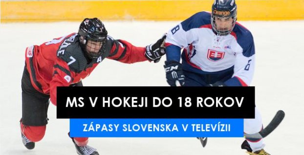 Program Slovenska na MS do 18 rokov: Ktoré zápasy uvidíte v televízii?