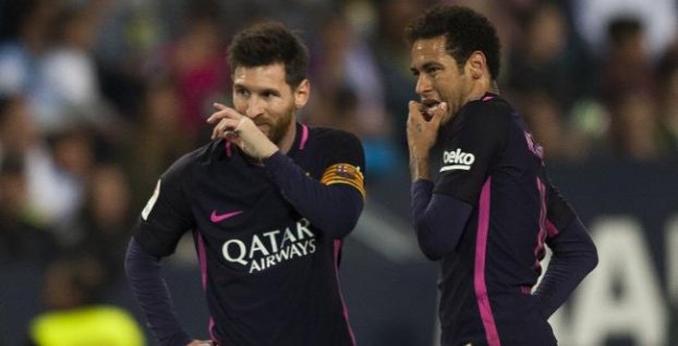 Lionel Messi a Neymar 
