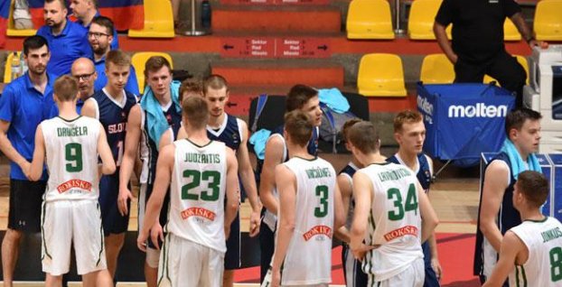 ME 18: Mladí Slováci budú hrať o 9.-16. miesto. V osemfinále nestačili na Litvu