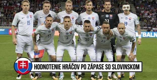 Hodnotenie slovenských hráčov po zápase Slovensko – Slovinsko