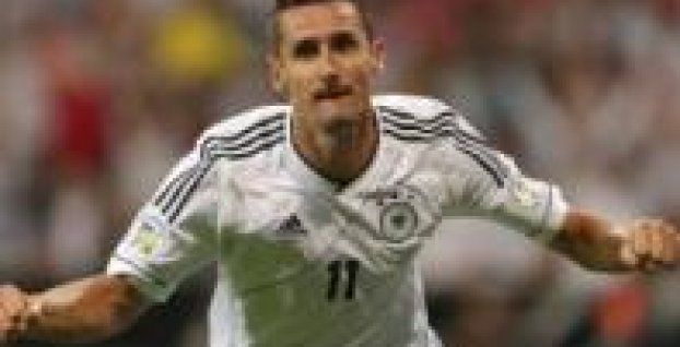 Klose vyrovnal strelecký rekorda Gerda Müllera