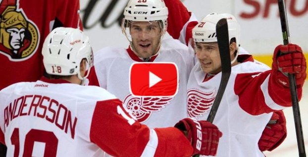 VIDEO: Tatar krásne nabil Millerovi na gól, Detroit opäť vyhral