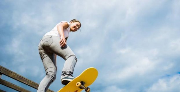 Zuzka Stromková vymenila lyže za skateboard + FOTO
