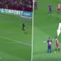 VIDEO: 20-ročný obranca mal na starosti osobnú obranu Messiho. Mladý Španiel svoju úlohu zvládol na výbornú