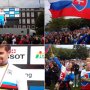 VIDEO: Takto vyzerala korunovácia majstra sveta cyklistiky Petra Sagana pod pódiom z pohľadu slovenských fanúšikov