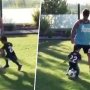 VIDEO: Isco nasadil svojmu malému synovi parádne jasličky