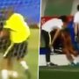 VIDEO: Paulinho na tréningu skopol Neymara. Brazílčan s bolesťou na tvári odkríval mimo ihrisko