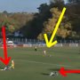 VIDEO: Hráči v Bosne si na prostest proti rozhodcovi sadli na trávnik. Súper im strelil dva góly