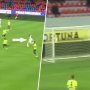 VIDEO: Krásny gól z Fortuna ligy: Záhumenský napriahol z 30 metrov priamo pod brvno