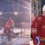 VIDEO: Putin si zahral v exhibícii hokej s legendami. Podľa ruských médií podal skvelý výkon