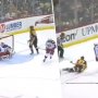 VIDEO: Crosby si robil s hráčmi Columbusu na ľade, čo len chcel. Nezastavil ho ani pád na ľad