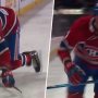VIDEO: Hráč Montrealu popustil uzdu svojej radosti z gólu. Doplatil na to nečakaným pádom