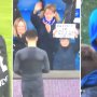 VIDEO: Eden Hazard po skvelom výkone proti Brigtonu daroval svoj dres malému chlapcovi s transparentom