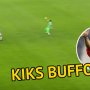 VIDEO: Kiks Buffona proti Atalante