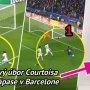 VIDEO: Jasličky Messiho proti Courtoisovi
