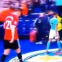 VIDEO: Herrera napľul na logo Manchestru City