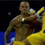 VIDEO: Weiss utešeným gólom zarmútil Xaviho tím, po paráde prišla oslava á la Ronaldo
