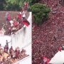 Futbal je v Brazílii náboženstvom: VIDEO dva a pol miliónového davu v uliciach Ria vás o tom opäť presvedčí